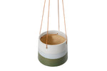 NEW Collectors Hanging Pot Blue and Green 9.5cm