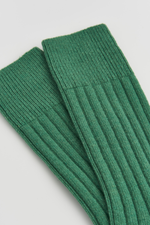 Village Green Merino Bed Socks: Village Green / Large (UK 9-13)