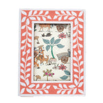 Resin picture frame (3.5" X 5.5") - Pink