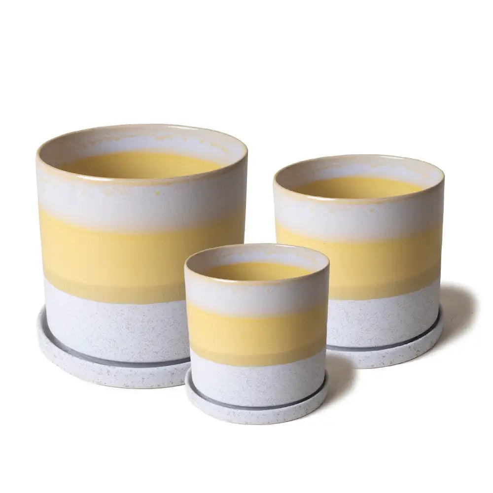 Minute, 6/7/8" Pot & Saucer: Cosmo