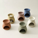 SUNU Stoneware Essential Oil Burner: Yellow Ginger