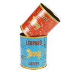 Medium Leopard Storage Tins