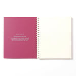 Malva Wirebound Notebook (Plain): Grande