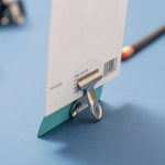 Geometric Photo Clip - Semi Circle: Blue