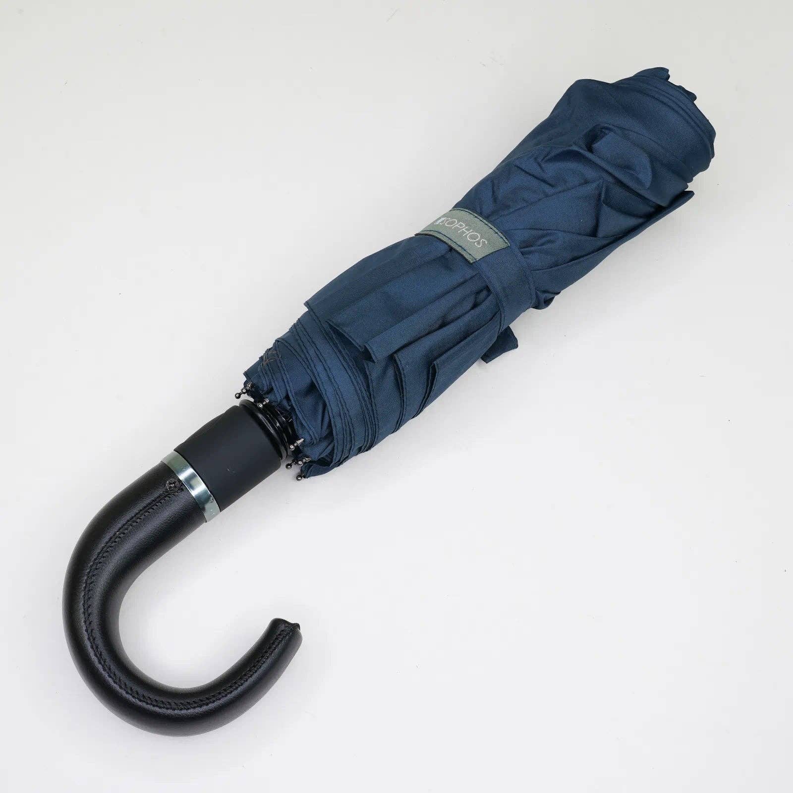 Short Folding Auto Umbrella: Navy