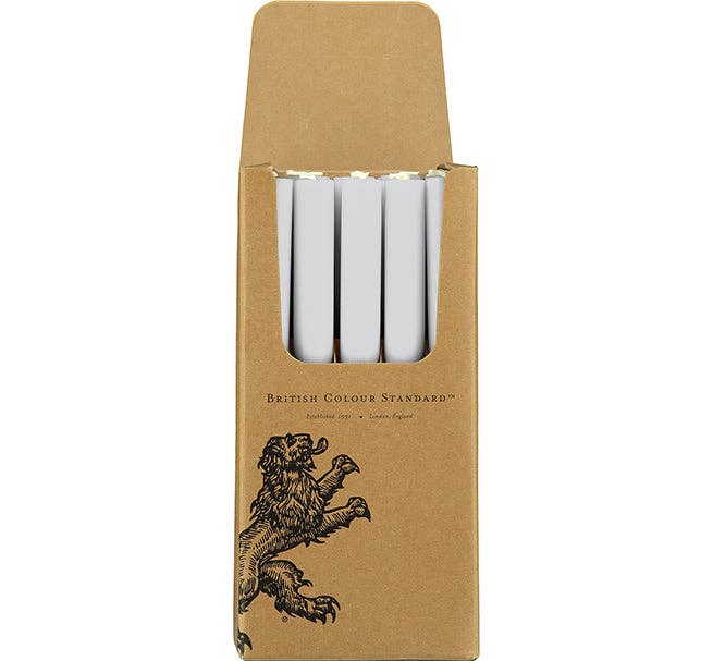 Gull Grey Eco Dinner Candles, 25 per pack: 1