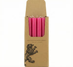 Medici Crimson Eco Dinner Candles, 25 per pack: 1