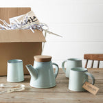 ALO Stoneware Conical Mug: White Wash
