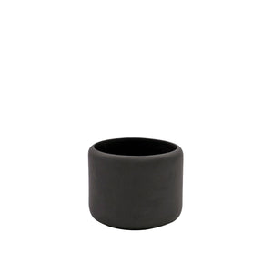BOTANY porcelain Plant Pot SMALL: Dark Terracotta