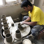 ALO Stoneware Conical Mug: Ice Wash