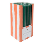 Green Dinner Candles | 25 Candles | POS Unit | Christmas |