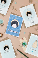 Penguin Keepsake Christmas Card