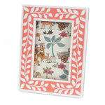 Resin picture frame (3.5" X 5.5") - Pink
