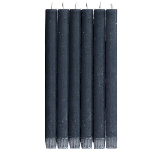 Gunmetal Grey Eco Dinner Candles, 25 per pack: 1