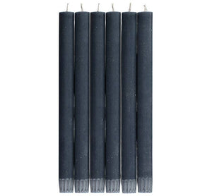 Gunmetal Grey Eco Dinner Candles, 25 per pack: 1