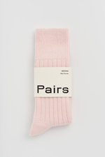 Frosting Pink Merino Bed Socks: Frosting Pink / Small (UK 4-8)