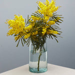 1 litre 100% recycled glass, handblown Carafe.