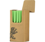 Grass Green Eco Dinner Candles, 25 per pack: 1