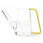 Sprocket Glass Modern Watering Container: Yellow