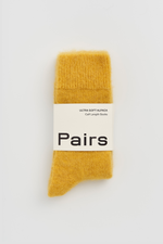 Dandelion Yellow Ultra Soft Alpaca Socks: Dandelion Yellow / Small (UK 4-7)