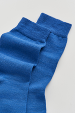 Strong Blue Merino Socks: Strong Blue / Small (UK 4-7)