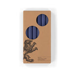 Midnight Blue Eco Dinner Candles, 6 per pack: 6
