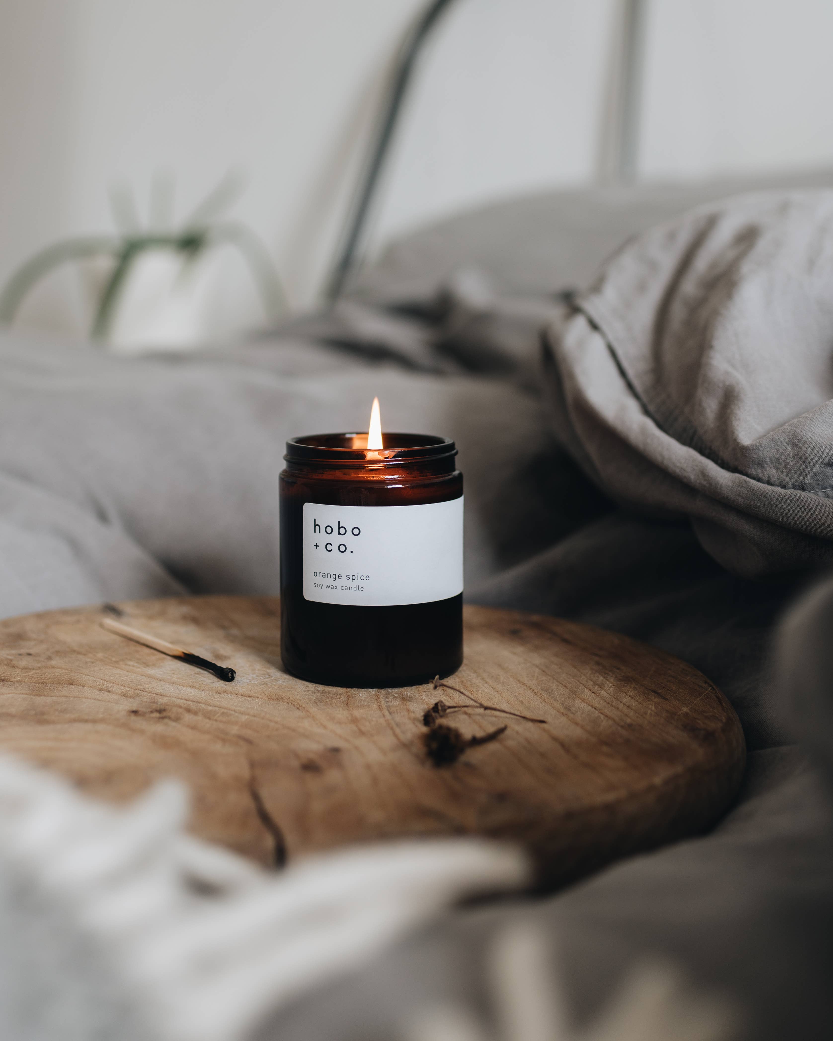 Christmas Orange Spice Medium Scented Soy Candle