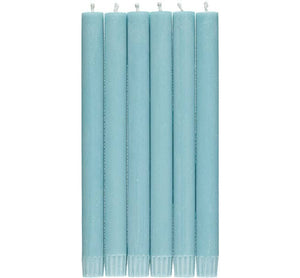 Powder Blue Eco Dinner Candles