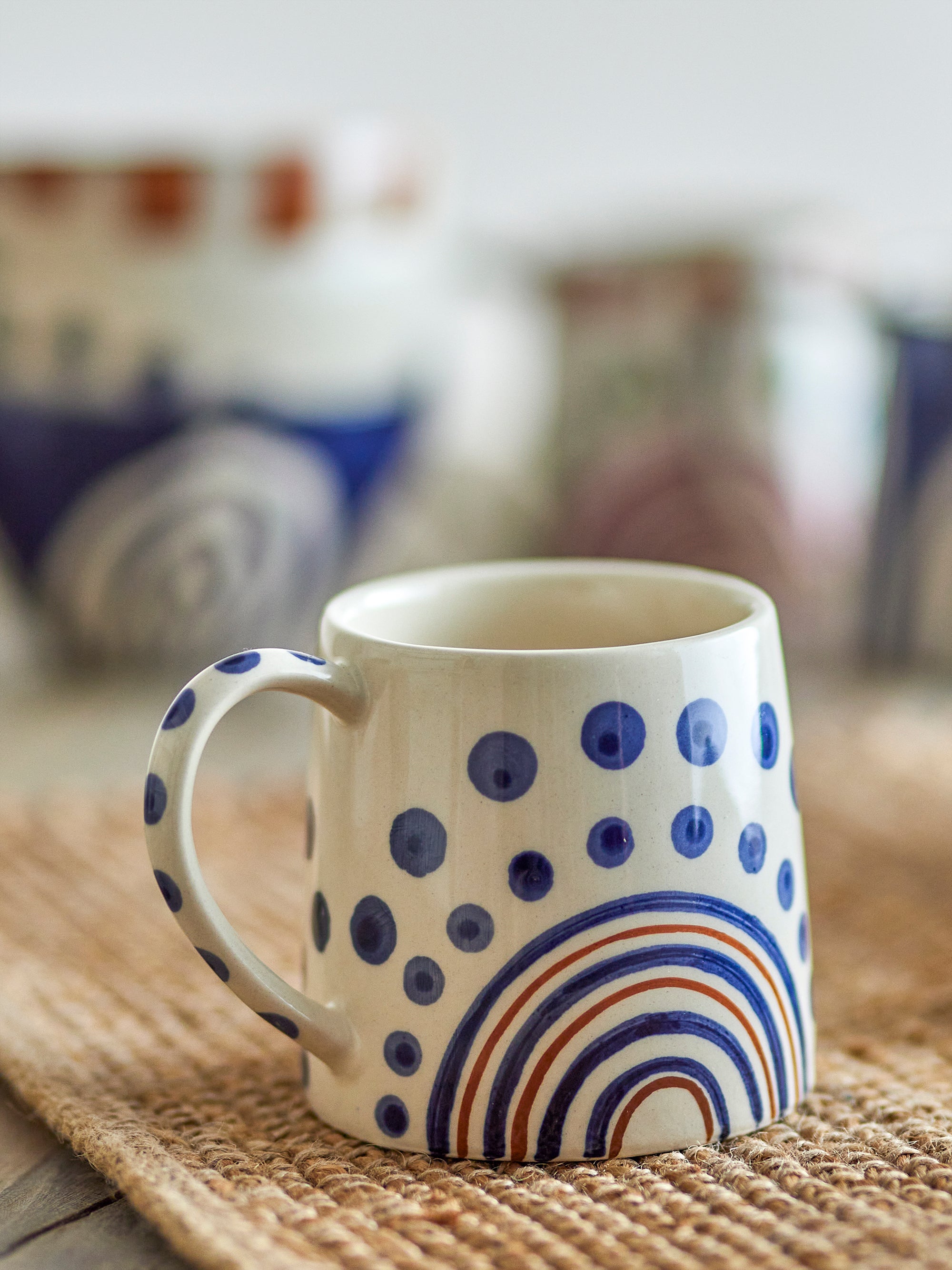 Shama Cup Orange Stoneware