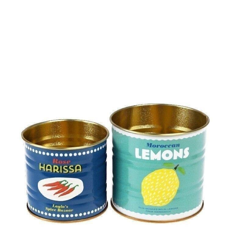 Mini Storage Tins  - Lemons And Harissa
