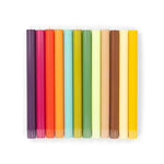 Bright Orange Eco Dinner Candles, 6 per pack: 6