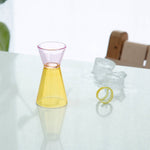 Duo Tone Cocktail Jigger: Yellow Pink