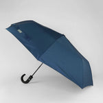 Short Folding Auto Umbrella: Navy