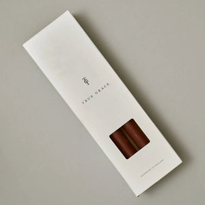 Berry Red Box of 12 Dining Candles