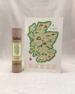 Golf Courses of Scotland A3 Map Checklist: Print Only