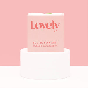 Lip Balm - You're So Sweet - Rhubarb & Custard
