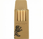 Khaki Brown Eco Dinner Candles, 25 per pack: 1