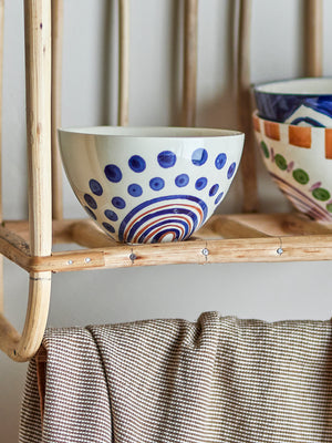 Shama Bowl Orange Stoneware