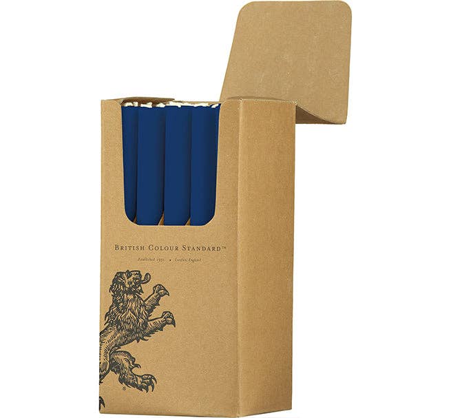 Midnight Blue Eco Dinner Candles, 25 per pack: 1