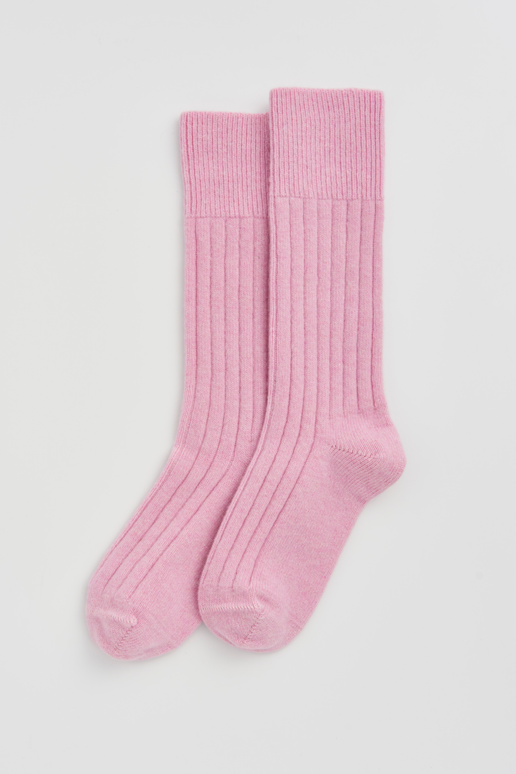 Sugar Pink Merino Bed Socks: Sugar Pink / Small (UK 4-8)