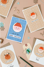 Santa Keepsake Christmas Card