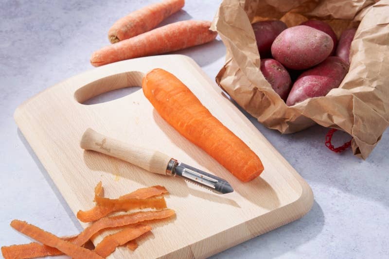 Wooden Potato Peeler