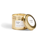 Christmas Frankincense + Myrrh Large Gold Tin Soy Candle