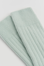Winter Mint Merino Bed Socks: Winter Mint / Large (UK 9-13)