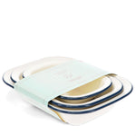 Enamel Pie Dishes (Set of 3) - Blue