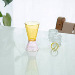 Duo Tone Cocktail Jigger: Yellow Pink