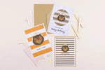Owl Birthday Card - Detachable Wooden Token as Keyring