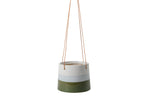 NEW Collectors Hanging Pot Blue and Green 12.5cm