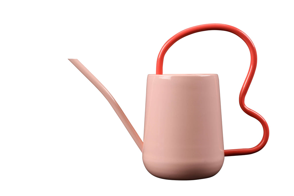 NEW Scalloped Indoor Watering Can - Blush FSC 100%