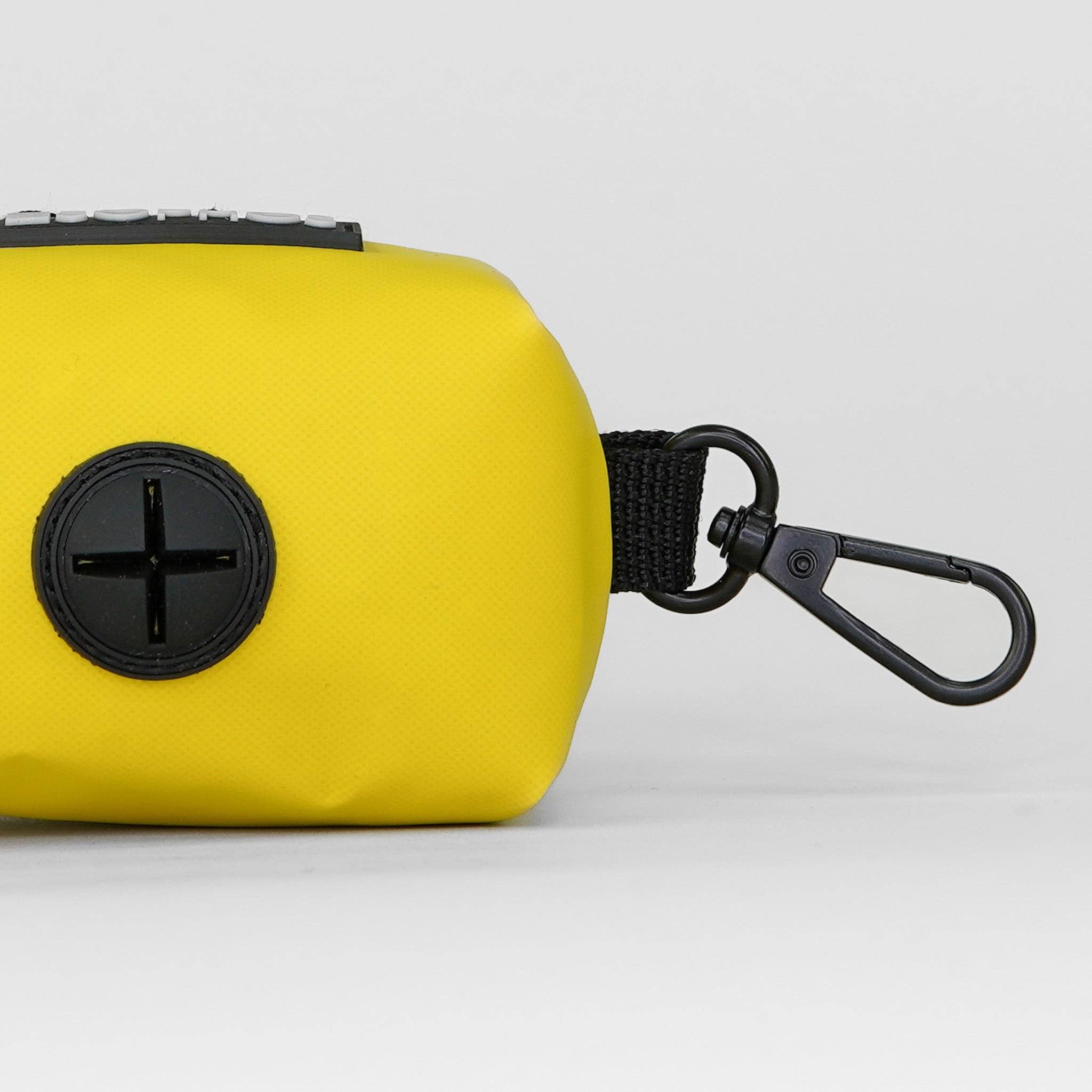 Yellow Dog Poo Bag Dispenser